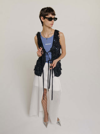 BLOSSOM MOTIF KNIT