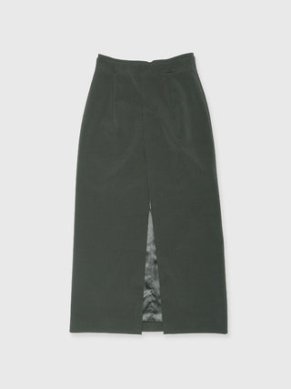 SLIT LAYERED LONGSKIRT