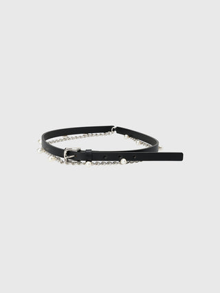 CHAIN BELT with PEARL
