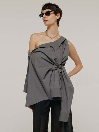 OPEN COLLAR OVER SHIRT
