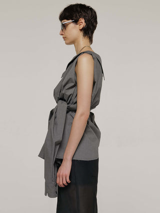 OPEN COLLAR OVER SHIRT