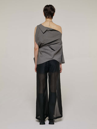 OPEN COLLAR OVER SHIRT