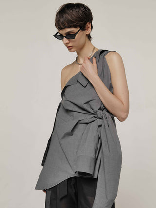 OPEN COLLAR OVER SHIRT