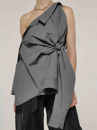 OPEN COLLAR OVER SHIRT