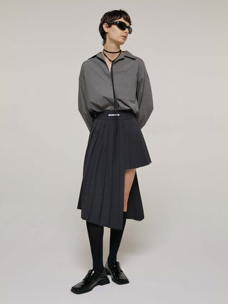 OPEN COLLAR OVER SHIRT