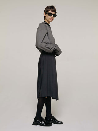 OPEN COLLAR OVER SHIRT