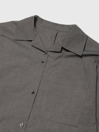 OPEN COLLAR OVER SHIRT