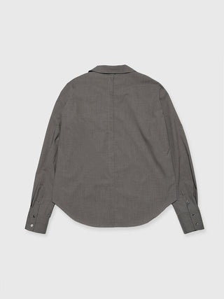 OPEN COLLAR OVER SHIRT