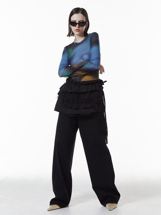 FRILL COVER SKIRT