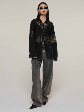 LACE TLIM SHIRT