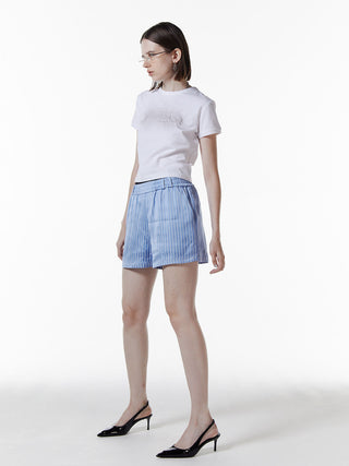 WASHED MINI T SHIRT