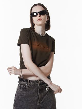 WASHED MINI T SHIRT