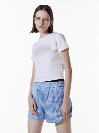 WASHED MINI T SHIRT