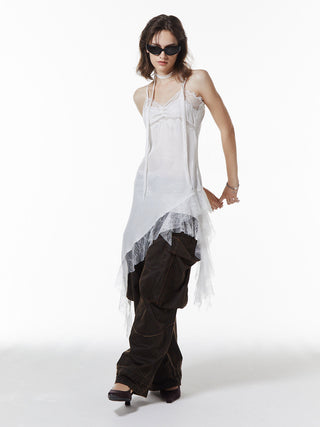 OIL FADE CARGO PANTS