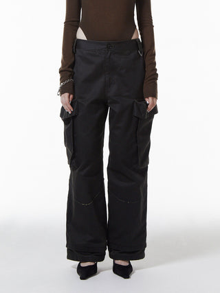 OIL FADE CARGO PANTS