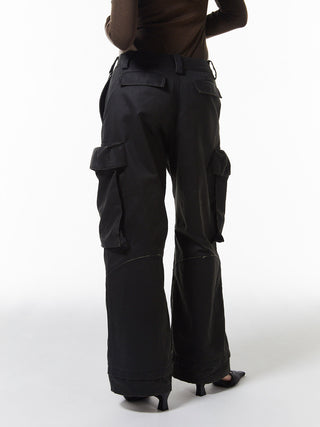 OIL FADE CARGO PANTS