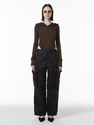 OIL FADE CARGO PANTS