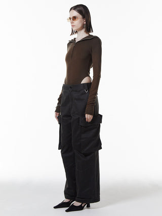 OIL FADE CARGO PANTS