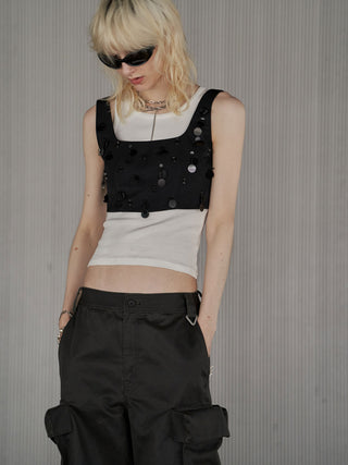 OIL FADE CARGO PANTS
