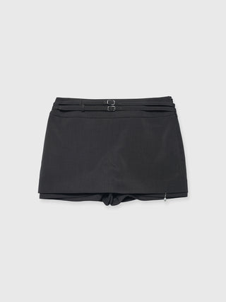 GRID MINI SKIRT