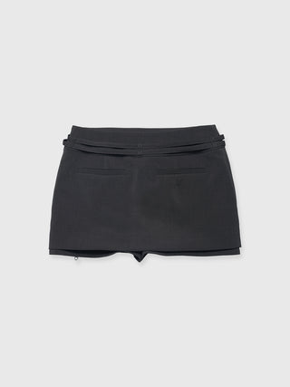 GRID MINI SKIRT