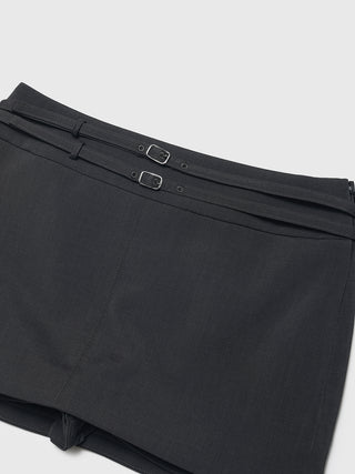 GRID MINI SKIRT