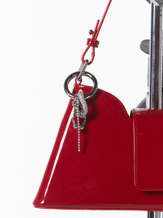 【JUSTINE CLENQUET】DOLLY CRYSTAL KEYCHAIN
