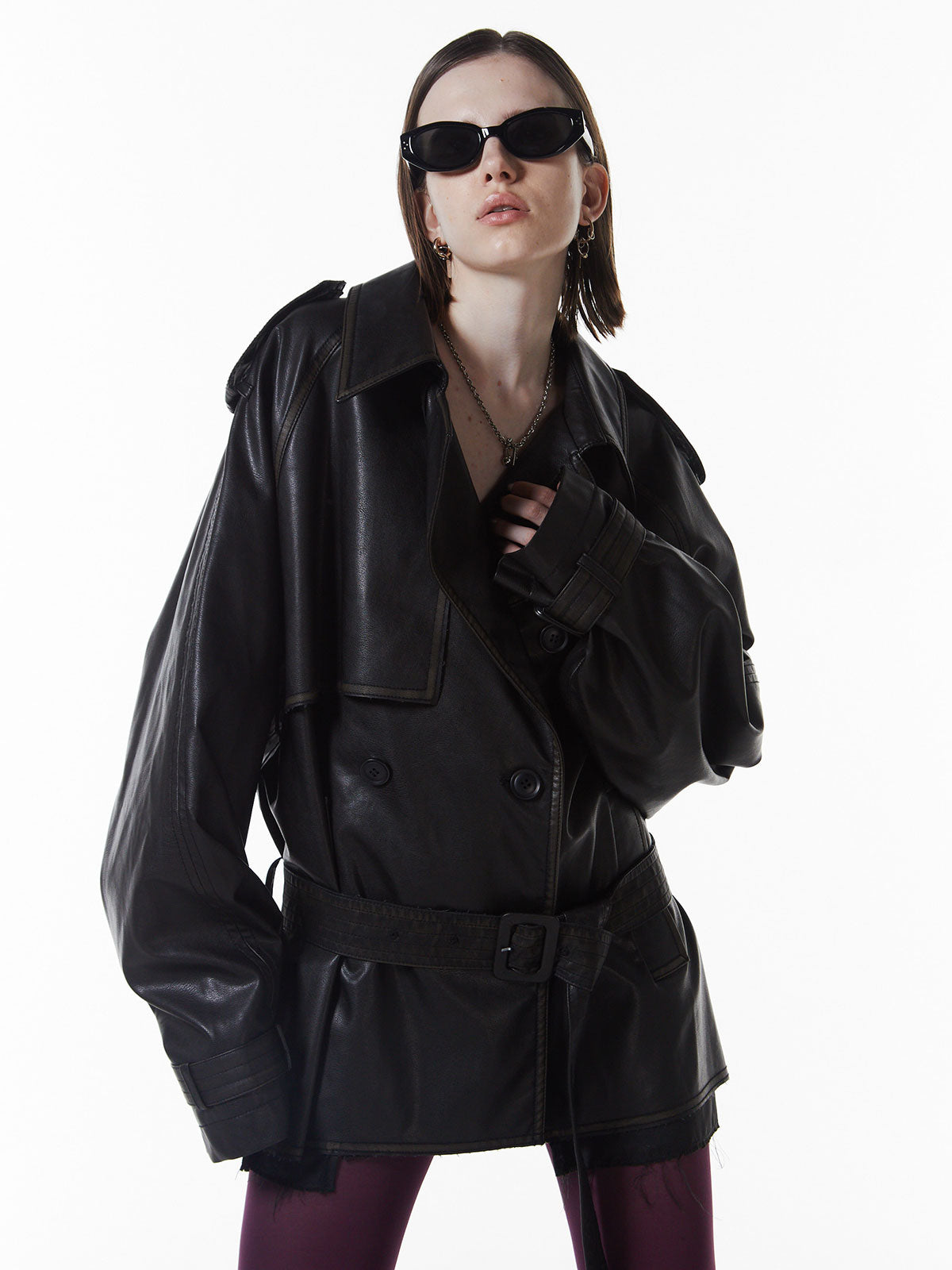 ジャケット・アウター josemoon WAIST CONSCIOUS OVER JACKET WAIST CONSCIOUS OVER JACKET(F WHITE): OUTERjosemoon