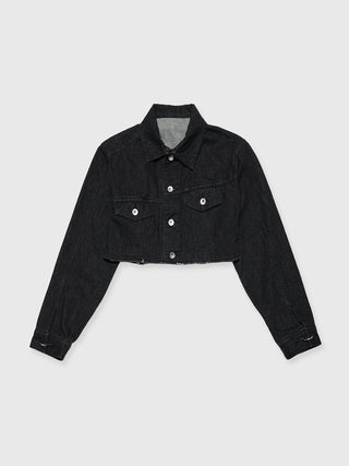 CROP DENIM JACKET