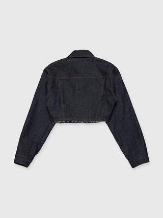CROP DENIM JACKET