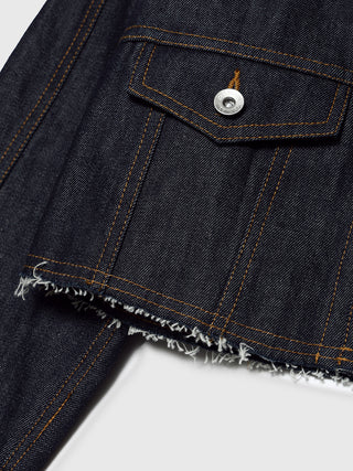 CROP DENIM JACKET