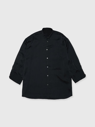 JOSEMOON SATIN STRIPE SHIRT