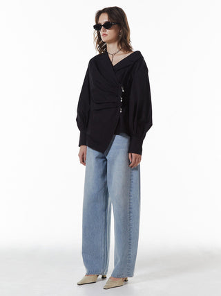 DEFORMATION PEARL SHIRT