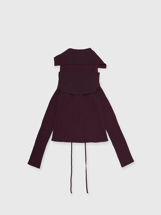CHOKER LAYERED KNIT
