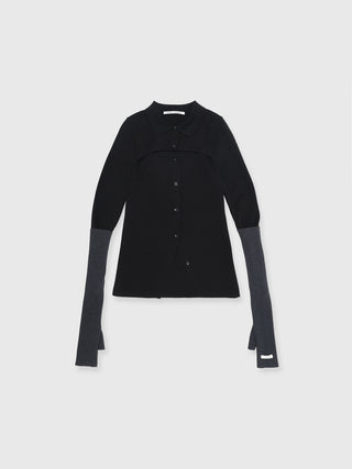 ARM SET KNIT CARDIGAN