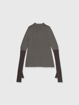 ARM SET KNIT CARDIGAN