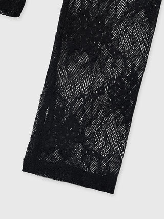 SLIT CUTTING LACE TOPS