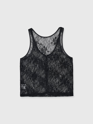 SLIT CUTTING LACE TOPS