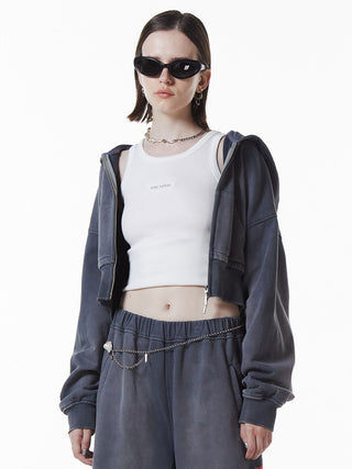 CROP BIO HOODIE