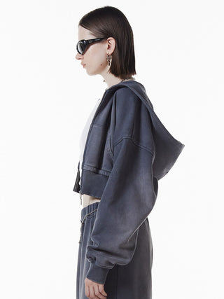 CROP BIO HOODIE