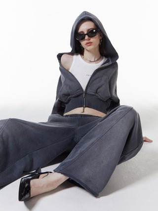 CROP BIO HOODIE