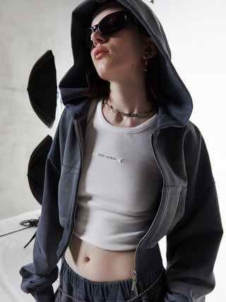 CROP BIO HOODIE