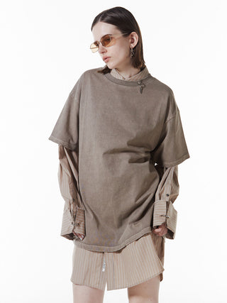 BACK LOGO PIGMENT T-SHIRT
