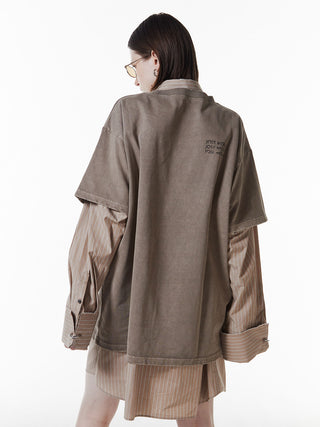 BACK LOGO PIGMENT T-SHIRT