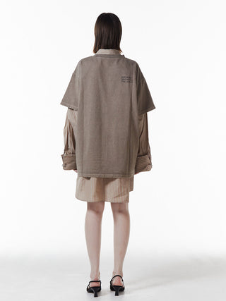 BACK LOGO PIGMENT T-SHIRT