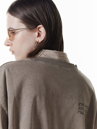 BACK LOGO PIGMENT T-SHIRT