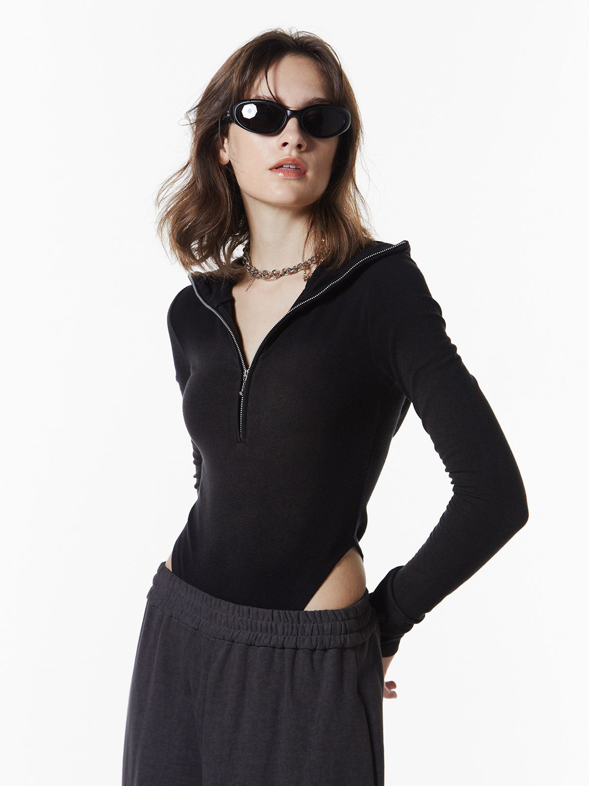 新品JOSE MOON ZIP UP BUSTIER　josemoon JOSE MOON チューブトップ ベアトップ ZIP UP BUSTIER/ジップ