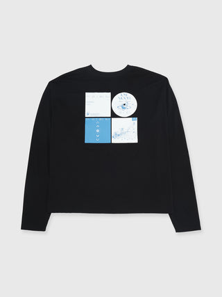 OVER PRINT LONG TSHIRT