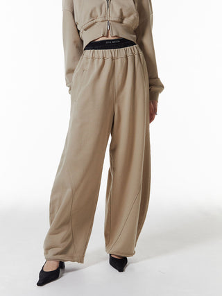 JOSEMOON SATIN STRIPE SHORT PANTS
