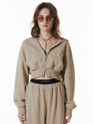 JOSEMOON SATIN STRIPE SHORT PANTS